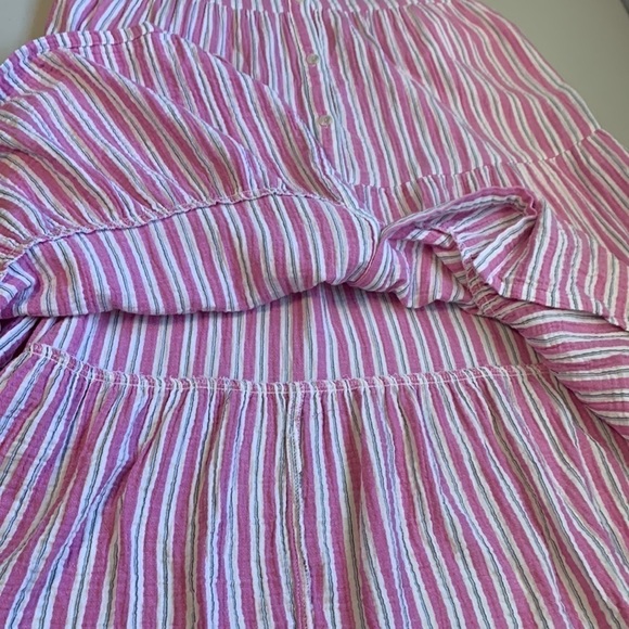 Universal Thread Pink Stripe Maxi Dress - Picture 14 of 15